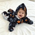 thumbnail image 4 of Mini Halloween Costumes Starfish Onesie, Fleece Romper Halloween Costumes, Adorable Starfish Outfit, Fleece Hooded Romper for First Halloween Photos, 4 of 5