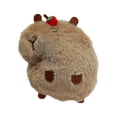 thumbnail image 4 of LLavero de felpa de capibara, llavero de coche, bonitos bolsos, decoración colgante, accesorios para bolso de mujer, llavero de bolso para niños,, 4 of 9