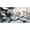 30"L x 16"W, variant on Tempered Glass Backsplash Kitchen, Colorful Leaves pattern (30"x24") | Frameless,, Easy to Clean, 1 piece backsplash
