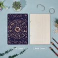 thumbnail image 3 of Zodiac Roulette Greeting Card Holder Organizer Wooden Card Keeper Binder Planning Book Divination Birthday Cards Keeper Photo Album Cover Graduation Wedding Planner Journal Keepsake Gift, 3 of 7