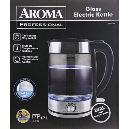 Aroma Professional 7 Cups Electric Glass Kettle 1 Kettle Walmart Com Walmart Com