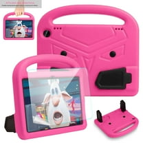 Fire HD 10 Plus Tablet Case, Amazon Fire HD 10 Case (Only Compatible with 11th Generation, 2021 Release),Dteck Kids Friendly Lightweight Handle Stand Case with Screen Protector, Pink