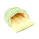 thumbnail image 1 of Cama para gatos, cueva gruesa para mascotas, suave, cómoda y acogedora. Red verde, 1 of 8