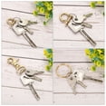 thumbnail image 4 of Uxcell Lobster Clasp Keychains, 4 Pack 2/1 Inch Round Clasps Swivel Trigger Snap Hook, 4 of 5