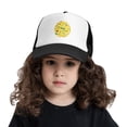 thumbnail image 2 of PAYOHTO Kids Skateboarding Elements Baseball Hat Back Adjustable Mesh Breathable Hats Black Trucker Cap Outdoor Fishing Sun Caps for Boys or Girls ages 4-10, 2 of 9