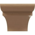 thumbnail image 2 of 7"W x 14"D x 7"H Wide Yorktown Rough Cedar Woodgrain TimberThane Corbel, Primed Tan, 2 of 6