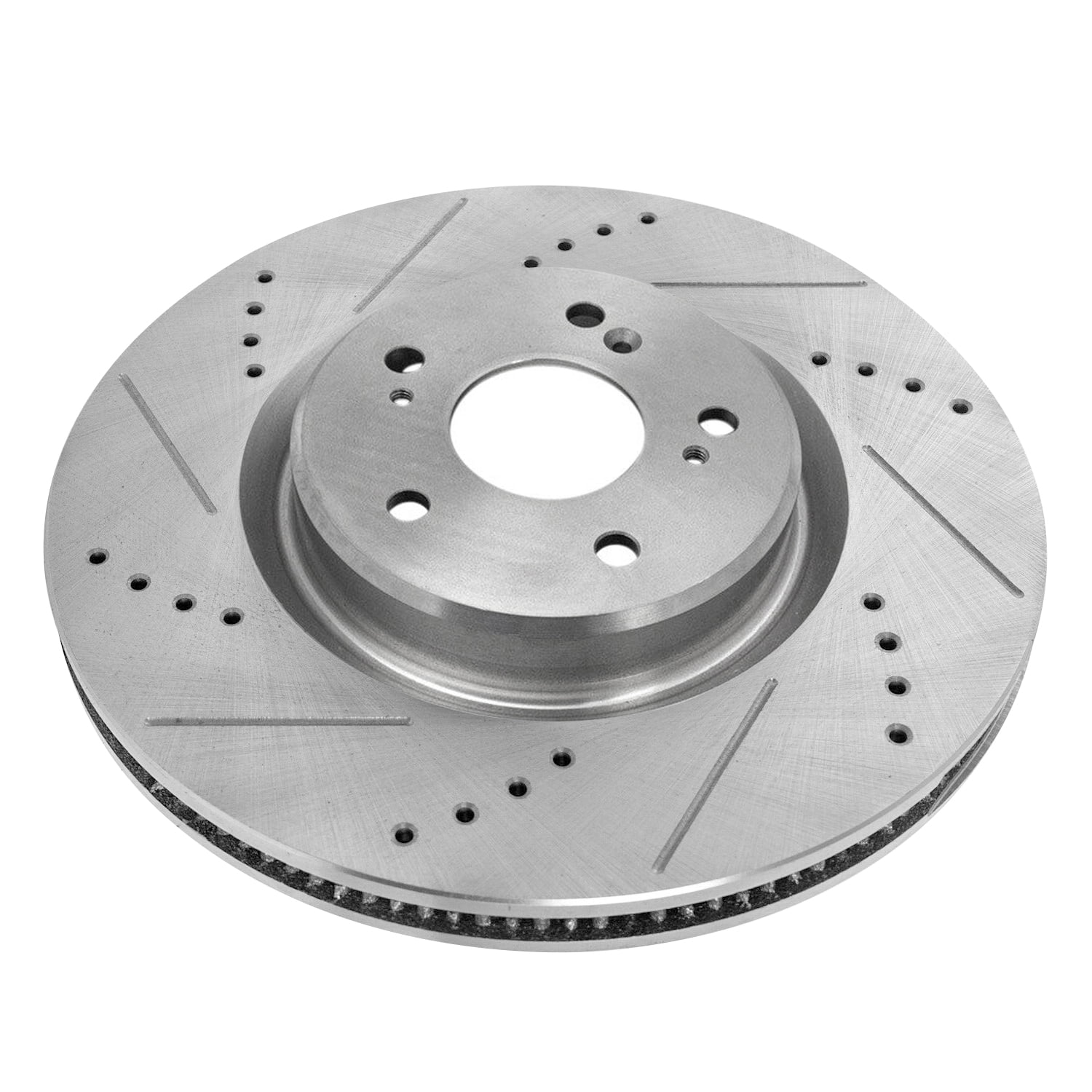 Detroit Axle - 2 Front Brake Rotors for 2019 2020 2021 2022 2023 2024 2025 Acura RDX, Drilled Slotted Disc Brake Rotors Replacement: 12.40" inch Front Rotors