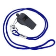 thumbnail image 1 of Cannon Sports Hi-Impact Plastic Whistle with Lanyard, Blue, 1 of 1