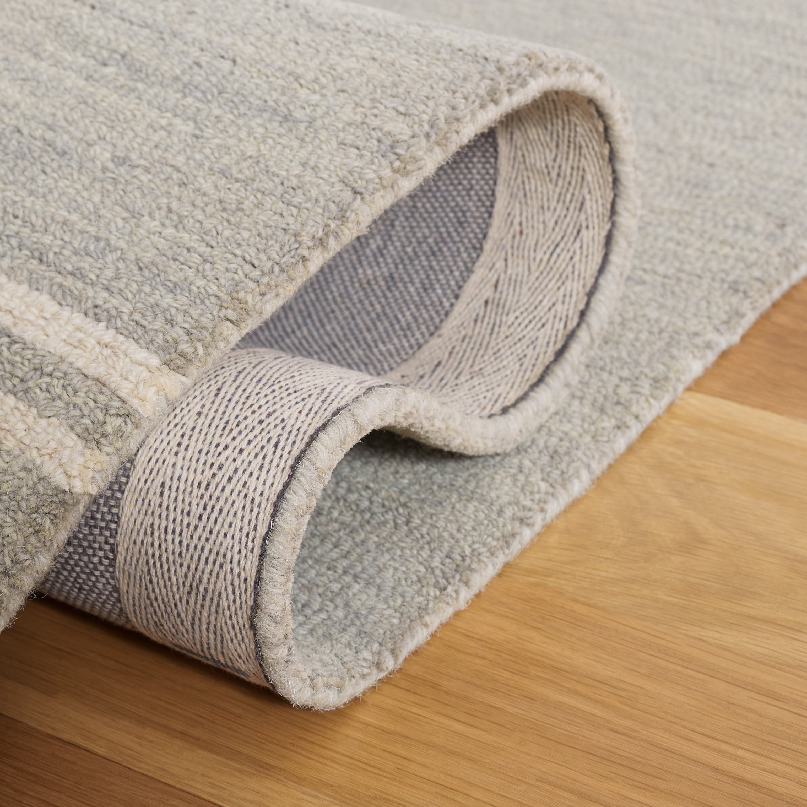 Safavieh Metro Caylee Striped Area Rug, Sage/Ivory, 6' x 6' Square