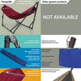 thumbnail image 5 of Tranquillo Hamac Double Universel de 106,5 Pouces avec Support et Sac Ajustables, Rouge, 5 of 5