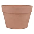 thumbnail image 1 of maceta basica barro natural 9", 1 of 4