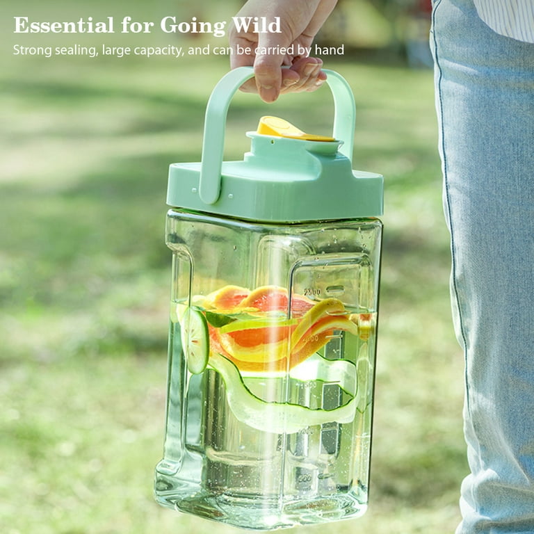 Large-capacity Cold Water Bottle With Faucet And Filter, Drink