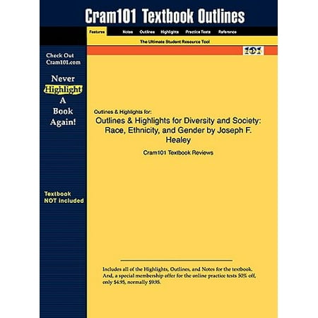 Outlines & Highlights for Diversity and Society : Race, Ethnicity, and Gender by Joseph F.