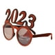 thumbnail image 3 of Gafas divertidas para fotos de Año Nuevo 2023, ideales para celebraciones, fiestas de adultos y niños. Rojo, 3 of 9