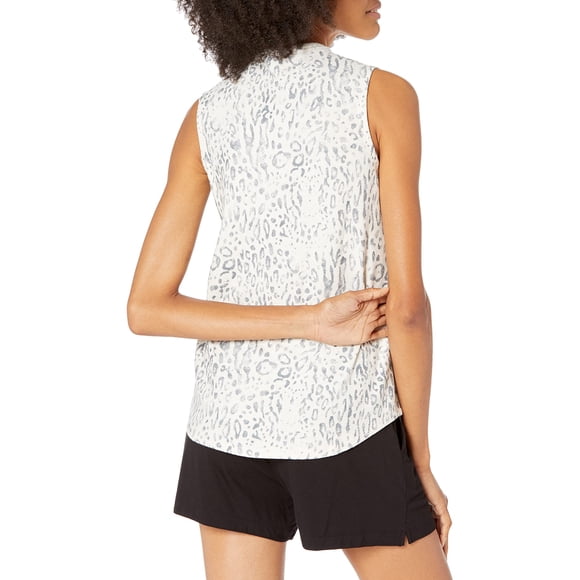 PJ Salvage Women's Loungewear Peachy Party Tank, Oatmeal, L