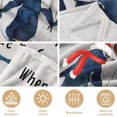 thumbnail image 5 of Lovely Cartoon Flannel Blanket, Personalizing Warm Gift for Home Decoration Birthday Wedding Anniversary Blankets, 5 of 9
