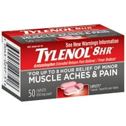 McNeil Tylenol Pain Reliever/Fever Reducer, 50 ea
