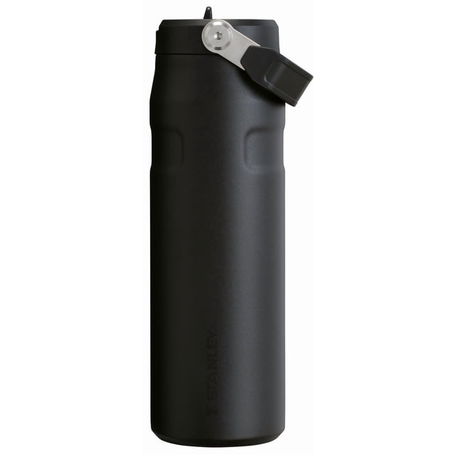 Botella Stanley IceFlow Flip Straw 2.0 710 mL Negra