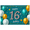 1A, variant on Teal Background Happy 16th Birthday Banner with Balloons Stars and Confetti Party Supplies Photography Props Birthday Decoration Backdrop Decorations