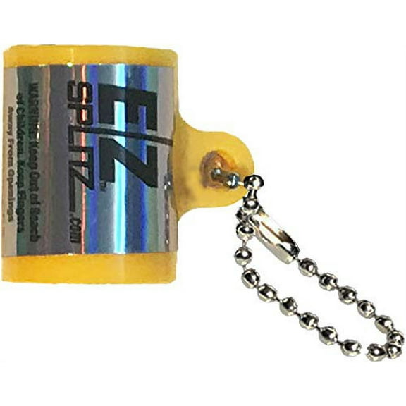 EZ Splitz Cigar (Cigarillo) Cutter - Yellow