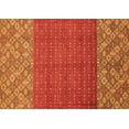thumbnail image 1 of Ahgly Company Indoor Rectangle Abstract Orange Modern Area Rugs, 5' x 8', 1 of 4