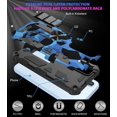 thumbnail image 3 of Slim Fit Phone Case for Samsung Galaxy A54 5G,Army Camouflage Durable Case with Military Grade Anti-Drop Protection and Built-in Kickstand Cover for Galaxy A54 5G,MC Dark Blue, 3 of 12