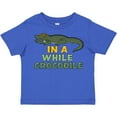 thumbnail image 3 of Inktastic In a While Crocodile with Cool Green Crock in Sunglasses Boys or Girls Toddler T-Shirt, 3 of 5