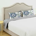 thumbnail image 3 of Yayeee Pillowcase King Size Set of 2 Satin Wrinkle Resistant Pillow Case, Green Floral, 3 of 8