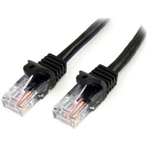 Startech 45PATCH100BK 100Ft Black Cat5 Patch Cable
