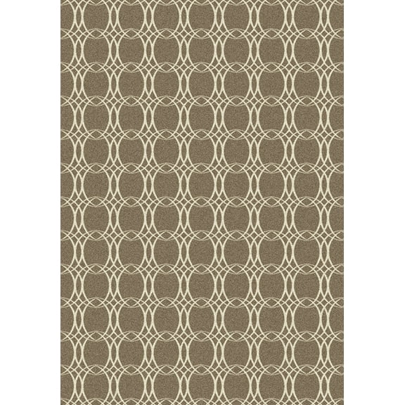 Milliken Imagine Area Rug BELTANE MODERN TAN Beltane Modern Blocks Rings 10 9 x 13 2 Rectangle