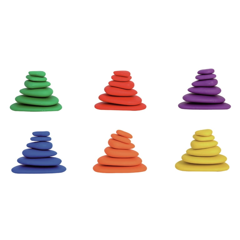 Odoorgames 36 Pcs Translucent Rainbow Pebbles,Rainbow Stones,Light Table  Manipulatives Preschool,Lig…See more Odoorgames 36 Pcs Translucent Rainbow