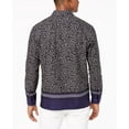 thumbnail image 2 of I.N.C Mens Multi Print Button Up Shirt, Blue, Small, 2 of 3