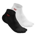 thumbnail image 3 of Wilson Men's Quarter Sock, 3 Pair/Pack, White, 3 of 6