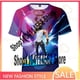 thumbnail image 3 of Camiseta navideña con diseño de juego de batalla de la noche del bosque en 3D, ropa de calle para niños, hombres y mujeres, camiseta Harajuku, ropa para adolescentes, 3 of 5