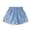 Brown, variant on YunPes Kids Girls Denim Shorts Tulle Bow Elastic Waist Jean Shorts Casual Stretch Baggy Denim Hot Pants Cute Trendy Preppy Clothes