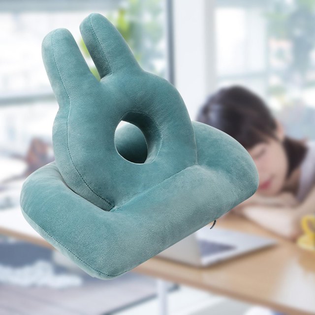 Almohada de viaje multifuncional Macarena para el cuello Regalos cojín de escritorio soporte para la cabeza almohada suave para adultos adornos Tirar almohadas