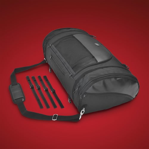 Hopnel Deluxe Expander Rack Bag H50-113BK Universal Motorcycle Luggage Rack Bag 