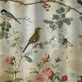 thumbnail image 5 of Orinice Hummingbirds Shower Curtain, Sage Green Floral Tree Bird Shower Curtain, Leaf Shower Curtain Waterproof Polyester Fabric Shower Curtain Set with 12 Hooks Bathroom Decor,  69x72, 5 of 7