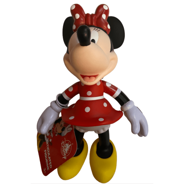 Disney Parks Minnie Vinyl Articulated Figure New with Tag