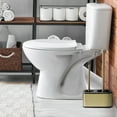 thumbnail image 6 of modern sleek toilet bowl brush and Toilet plunger combo - Gold, 6 of 8