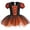 D/Witch Orange, variant on 3-9 Years Kids Girls Princess Ballet Dress Short Sleeve Leotards Skirted Tutu Dancewear Halloween Christmas Party Fancy Costume