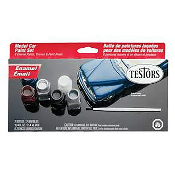 Kit de pintura para maquetas de coche Testors 9119X, colores esmaltados