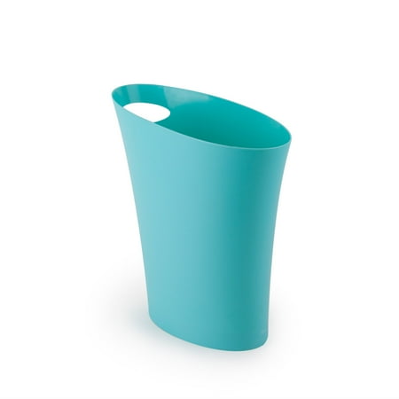 Umbra Skinny Trash Can Sleek Stylish Small Bathroom Umbra Skinny Trash Can Sleek Stylish