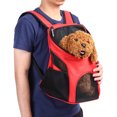 thumbnail image 3 of Mialoley Pet Carrier Backpack, Well Ventilated Mesh Small Pets Carry Bags, 3 of 6