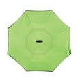 thumbnail image 2 of Windproof Double Layer Folding Inverted Umbrella, Self Stand Upside-Down Rain Protection Car Reverse Umbrellas with C-Shaped Handle S9, 2 of 7
