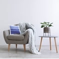 thumbnail image 4 of Stupell Industries Modern Brushed Blue Gradient Printed Throw Pillow Design by Allie Corbin, 4 of 6