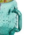 thumbnail image 2 of The Pioneer Woman 32oz. Teal Glass Mason Jar Glass, 2 of 4