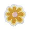 thumbnail image 1 of Tapete de baño Mainstays Forma de flor amarillo, 1 of 4