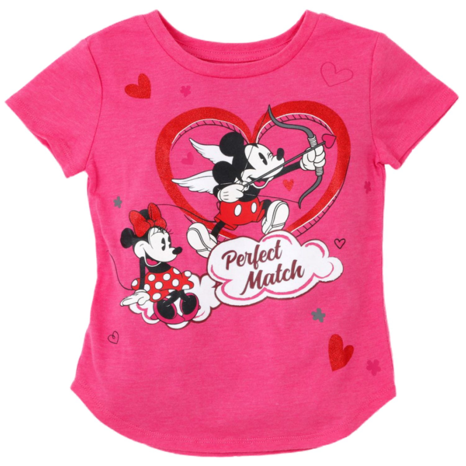 Minnie Mouse - Infant & Toddler Girls Pink Mickey & Minnie Mouse Cu...