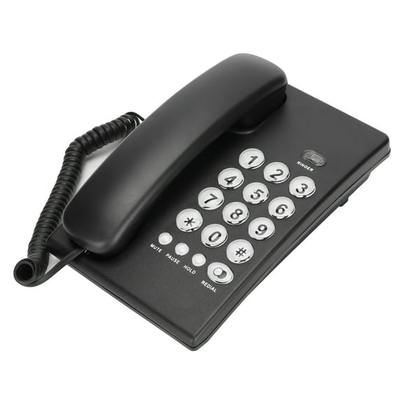 Teléfono fijo Bling Bling KXT504 Teléfono de escritorio con Cable